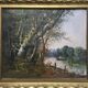 Tableaux HST "Paysages Barbizon" XIX° siècle par L. Henry + cadre