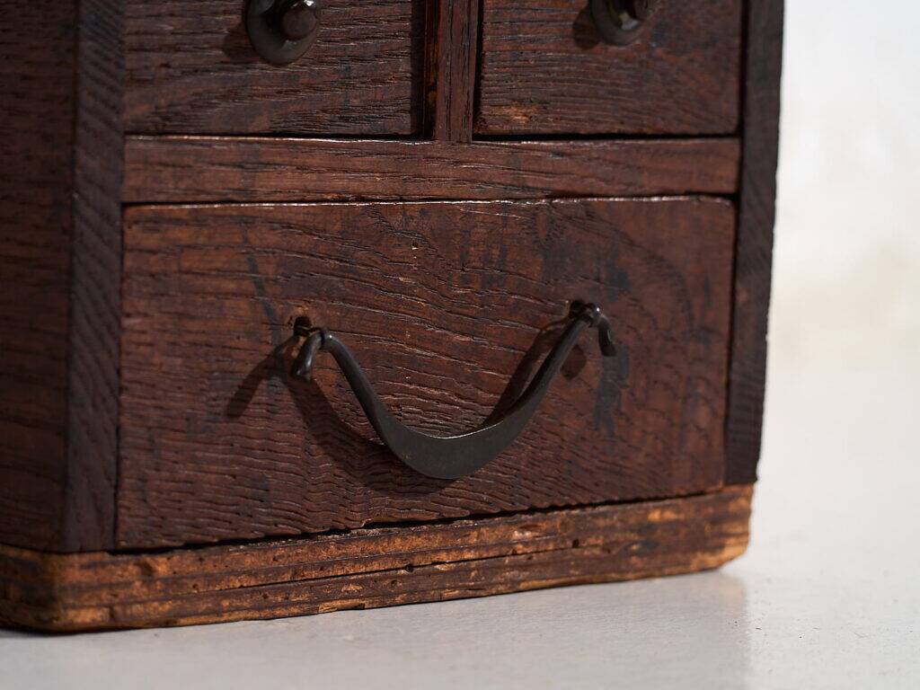 Antique Japanese drawer box – End of the Meiji period (c. 1890-1910) #25