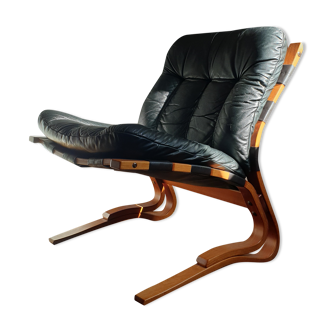 Fauteuil scandinave vintage années 60 Kengu