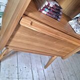 Wapong Oak Color Curtain File Cabinet