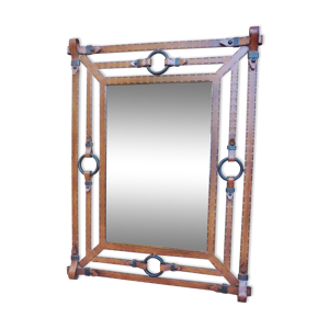 Miroir en métal, fer