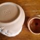 Small terracotta pot with Fruit motif