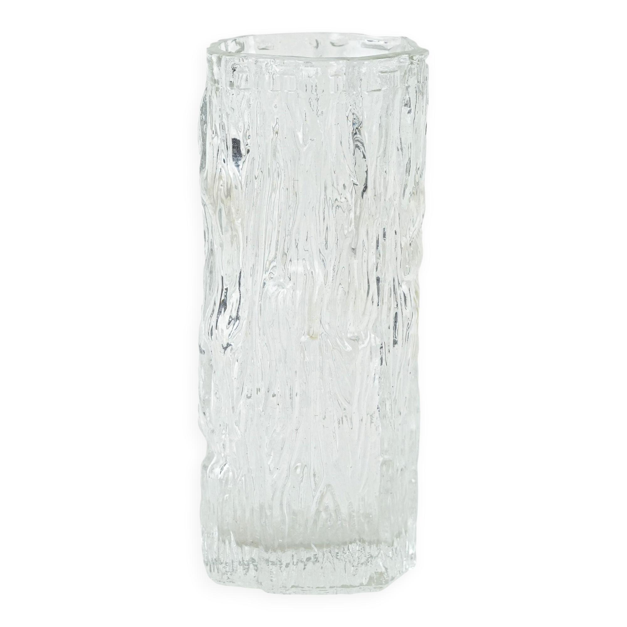 Avena glass vase, Finnish design, 1960s, designer: Tapio Wirkkala, manufact