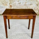 Wooden farmhouse console, circa 40's/50's