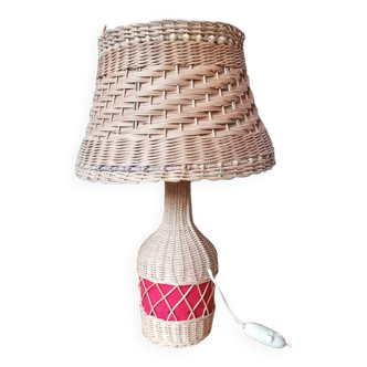 Wicker lamp