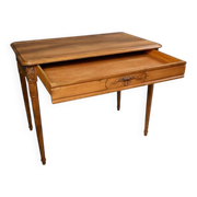 Table bureau en noyer, maison Henry Geneste – 1ère partie XXe