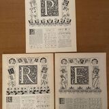 Lot of 3 20th century letters