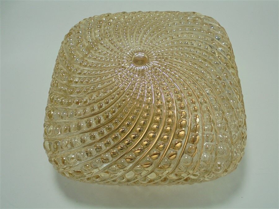 Gold glass ceiling lamp