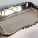 Silver metal dish