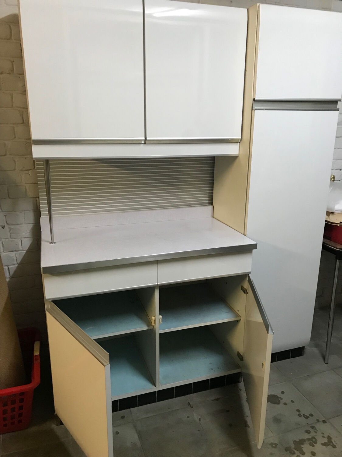 Vintage formica kitchen sideboard