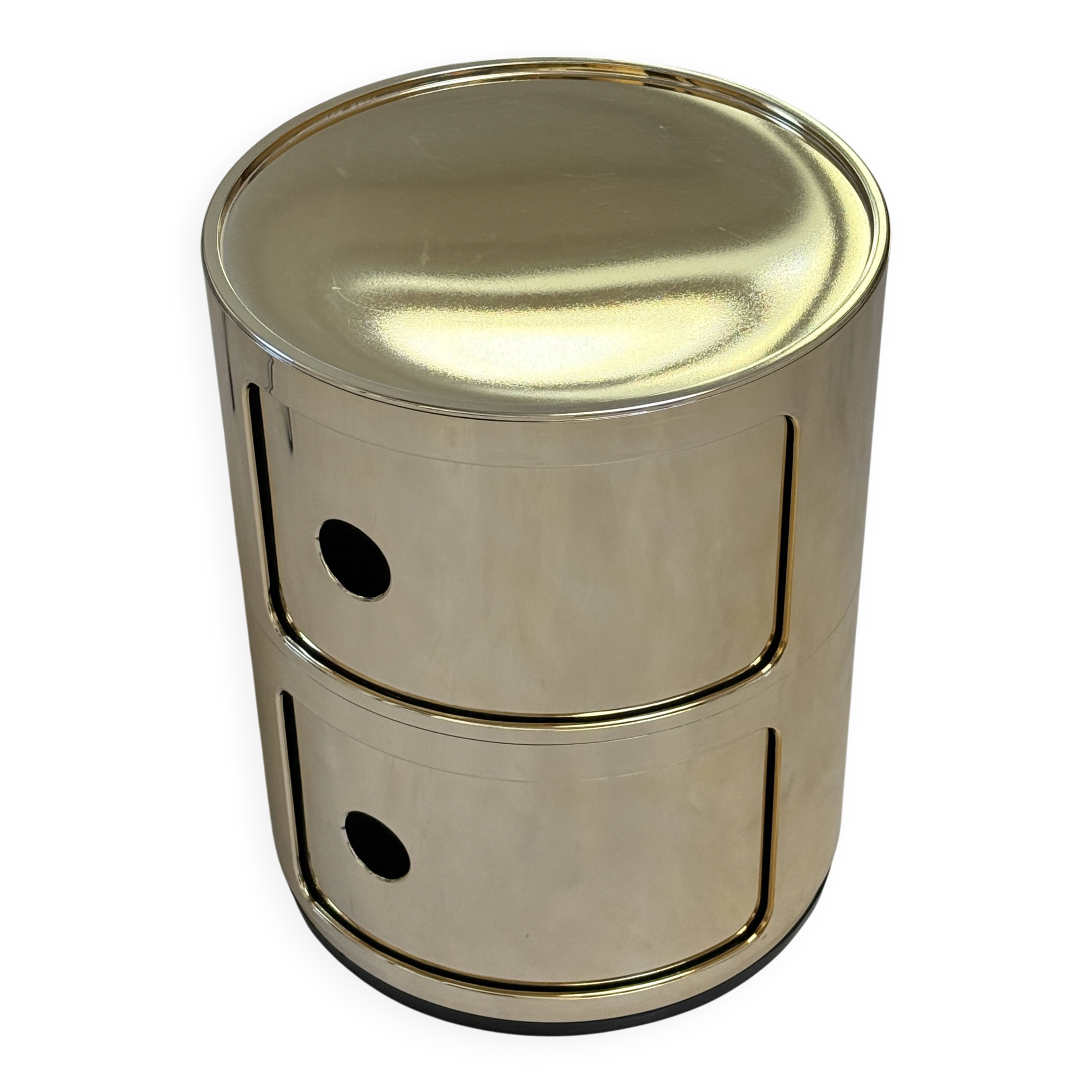 Componibili metallic gold Kartell