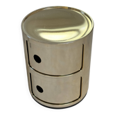 Componibili metallic gold Kartell