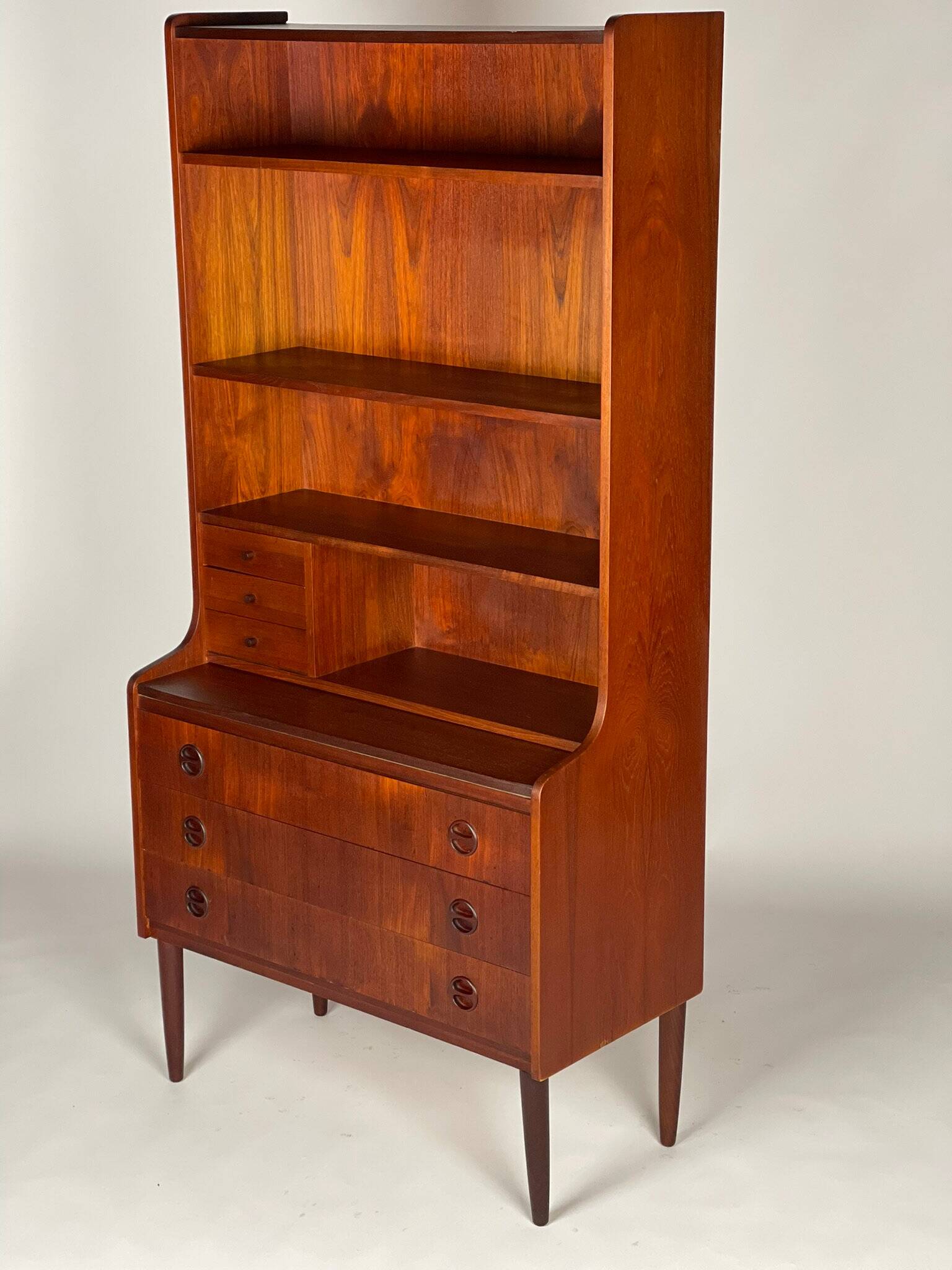 Scandinavian teak secretary from the 1960s.