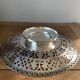Silver-plated cake dish