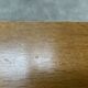 50s chest of drawers with blond wood compass feet