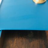 Table de chevet bleu
