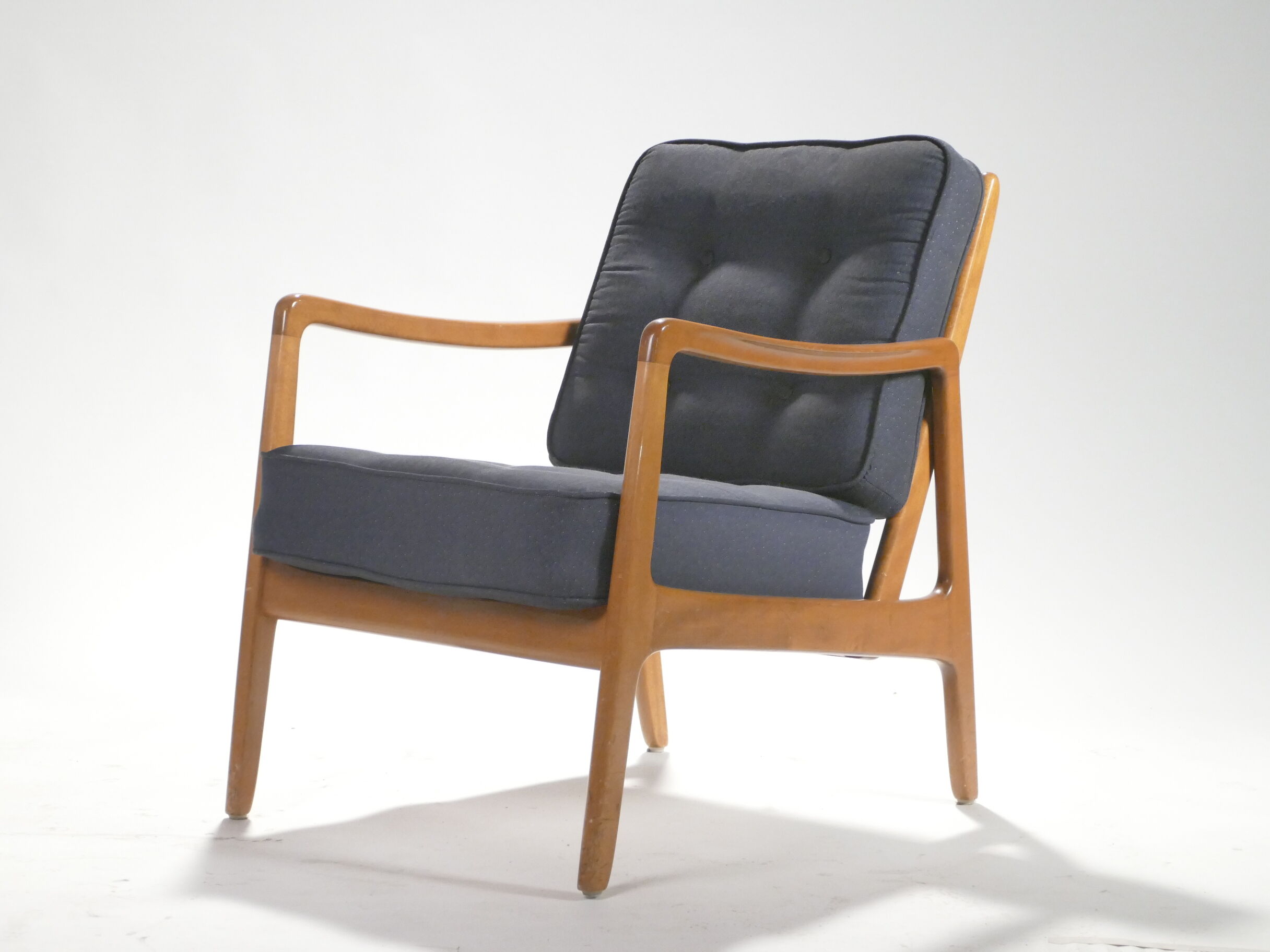 Pair armchairs Ole Wanscher FD109 of the 1960s