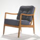Pair armchairs Ole Wanscher FD109 of the 1960s