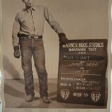Affiche vintage noir et blanc James Dean