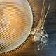 Vintage Holophane glass lampshade
