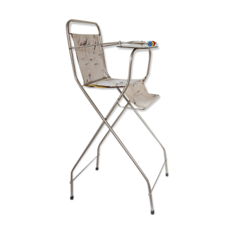 High folding chair