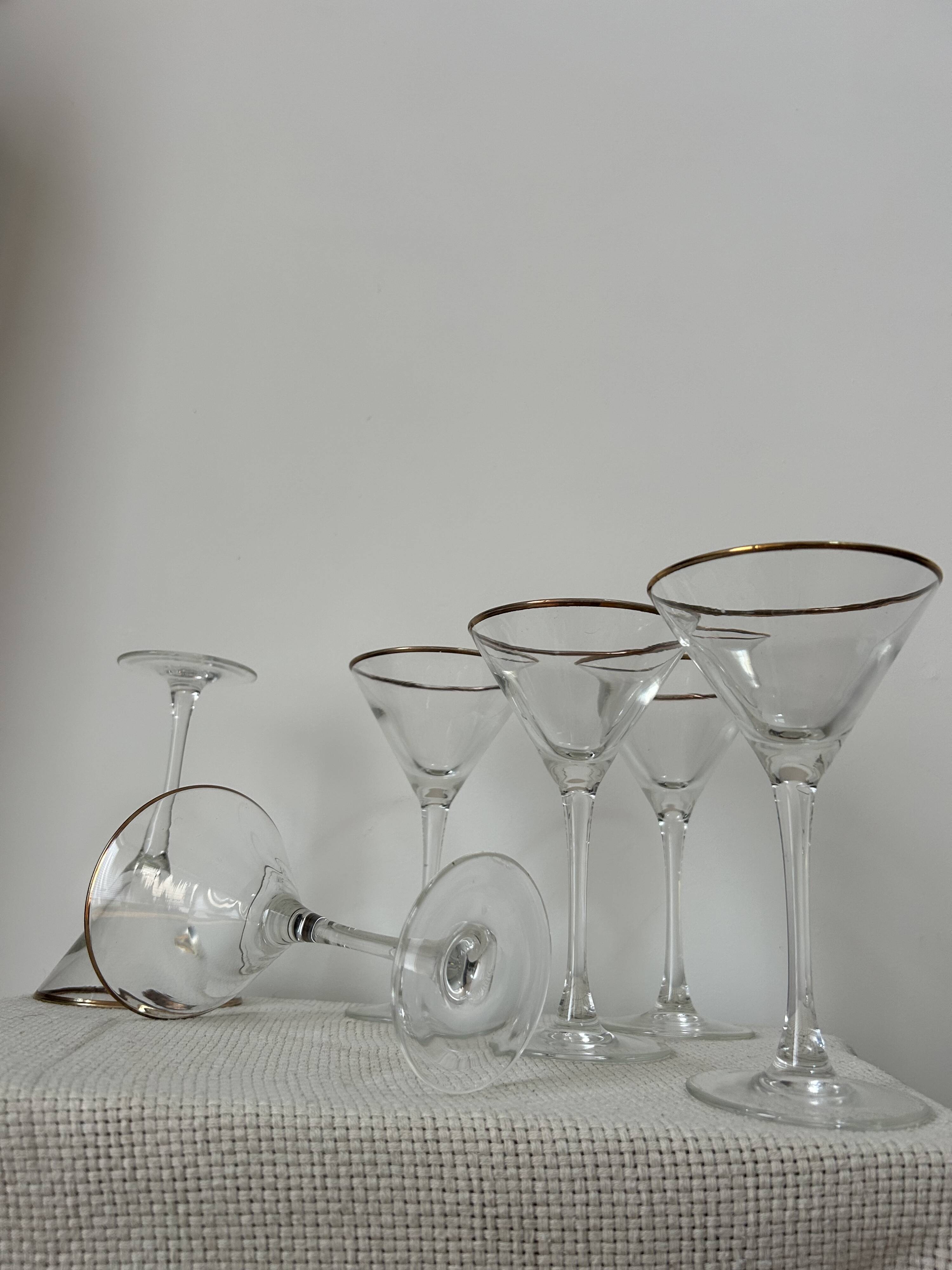 Martini or Cocktail Cups