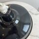 Industrial suspension in black enamelled sheet metal - workshop lampshade