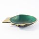 Brass catchall in Austrian design from the 1950s.