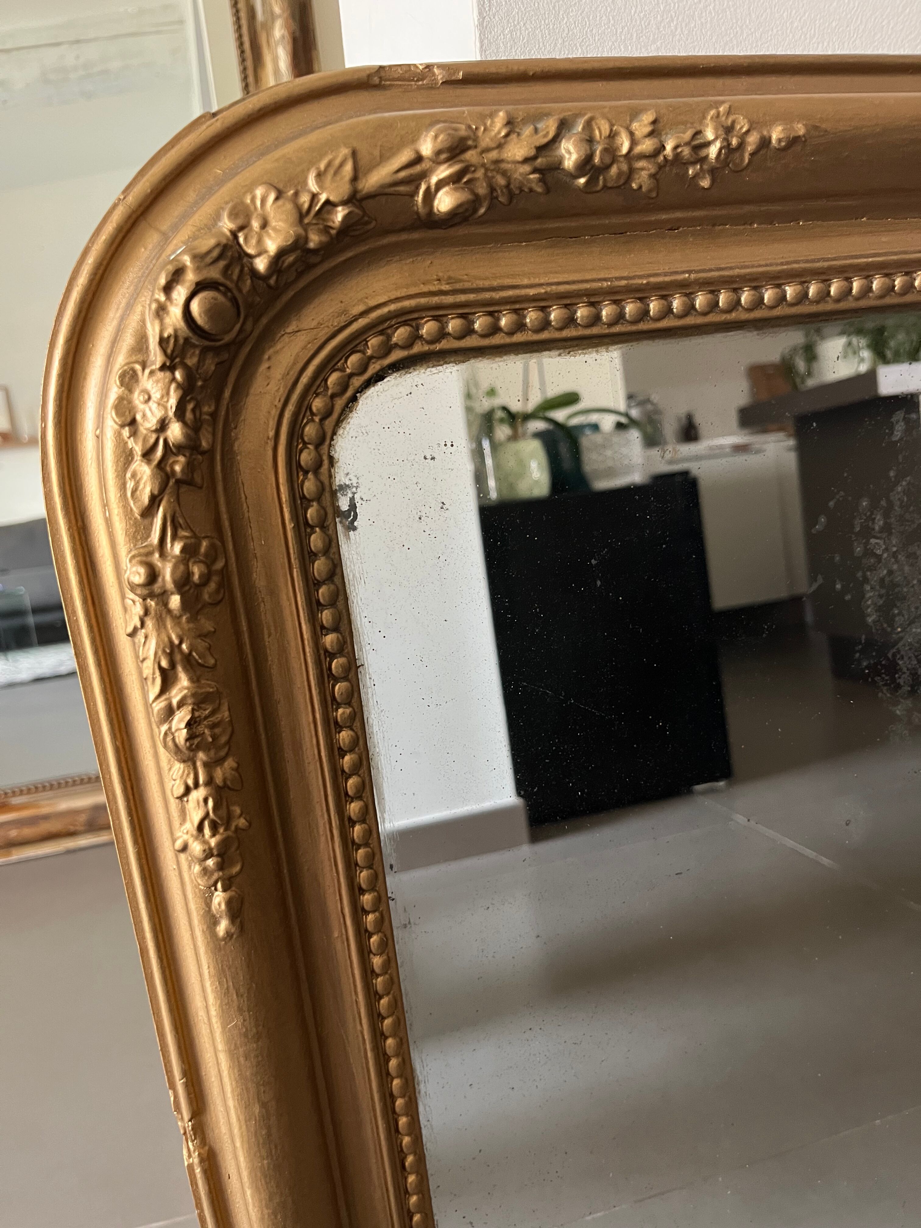 Louis Philippe mirror, 83x64 cm