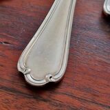 Ercuis - Set of 6 Sully model cake forks in silver metal