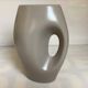 Grey ceramic vase design