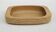 Solid wood bowl/plateau – vintage Scandinavian design – Sweden