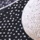 Black and White Rug - 211 x 191 cm