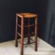 Brutalist Bar Stool from Charles Dudouyt, France, 1940s
