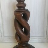 Vintage wooden lamp 47cm