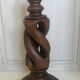 Lampe en bois vintage 47cm