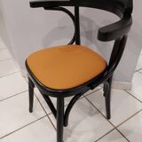 Suite of 4 chairs vintage bistrot 1960s