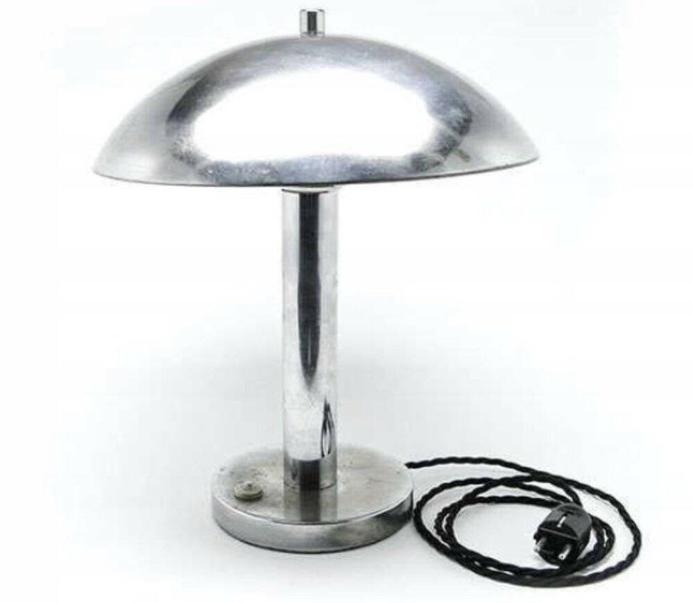Art Deco table lamp from Napako, Czechoslovakia, 1950s