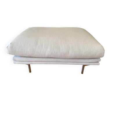 Pouf bolia lomi – gris clair – design meike harde