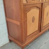 Art Deco oak sideboard