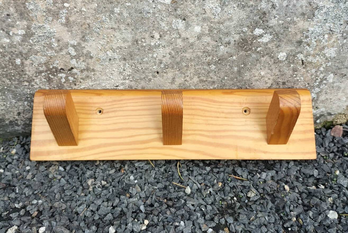 Patère vintage en bois