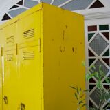 Industrial wardrobe 3 metal doors