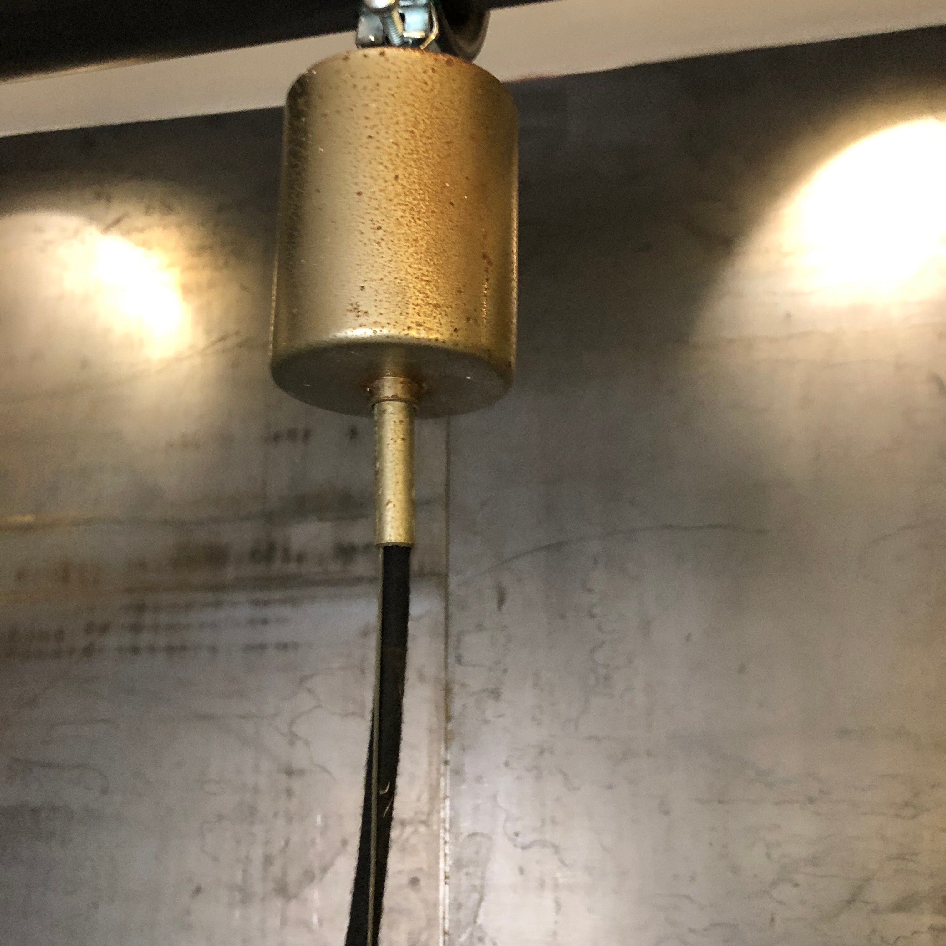 Midcentury Large Chrome and White Murano Glass Sphere by Mazzega, Italy, 1960s