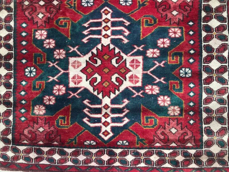 Carpet Turkish Anatolian Konya done hand 106 X 192 CM