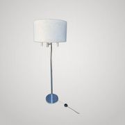 Vintage Floor Lamp 70s Space Age Chrome Sciolari