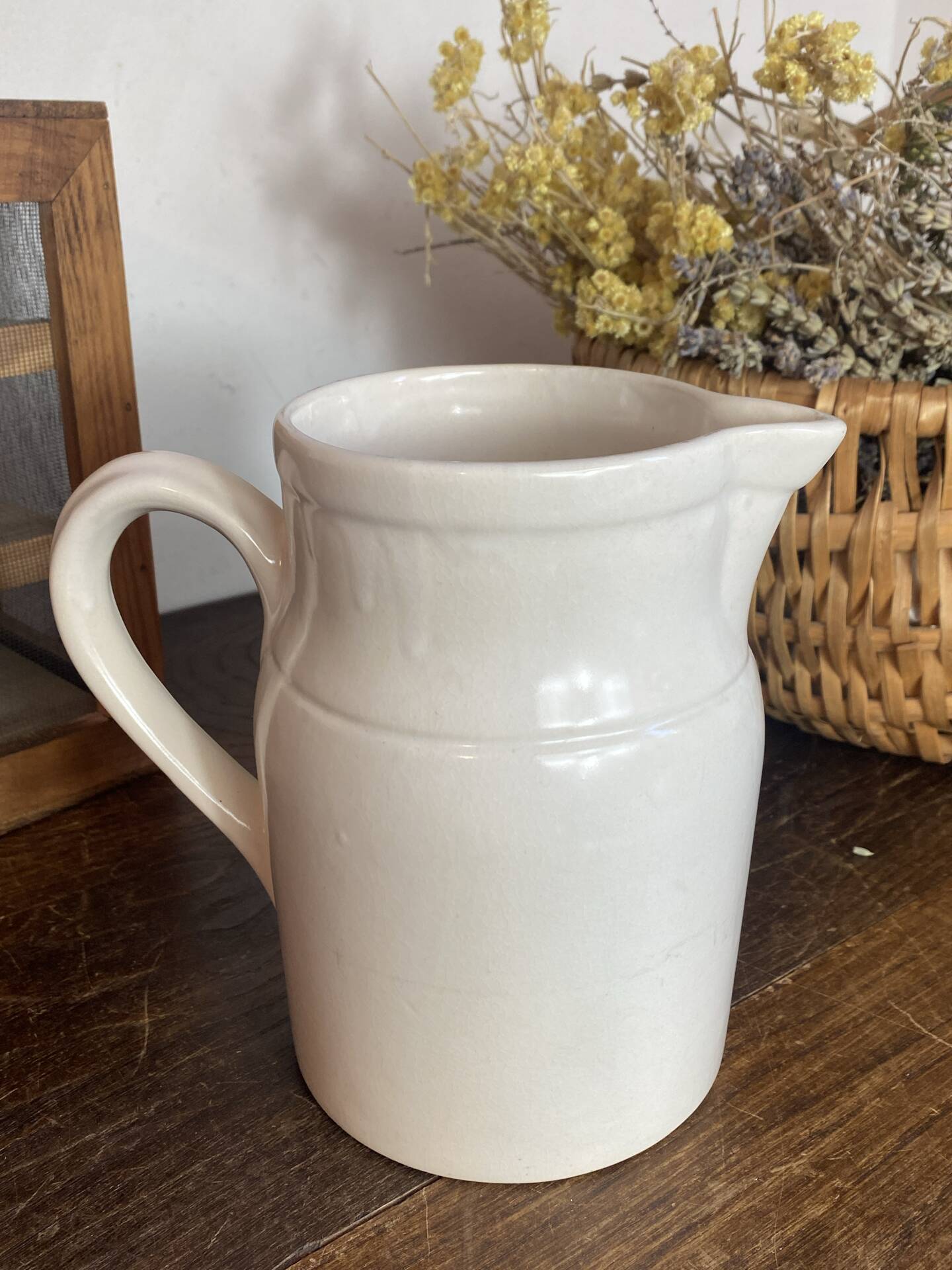 Glazed stoneware jug Digoin