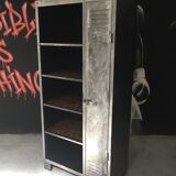 Industrial cabinet wardrobe