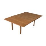 Scandinavian smørrebrød table convertible from coffee table to dining table
