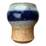 Ceramic mug vase by Danish studio artist Helle Allpass, Denmark, 1960s.