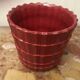 1950s Pleated Ceramic Cache Pot Bordeaux St-Clement H11/D14